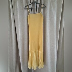 Yellow Abercrombie Giselle Dress